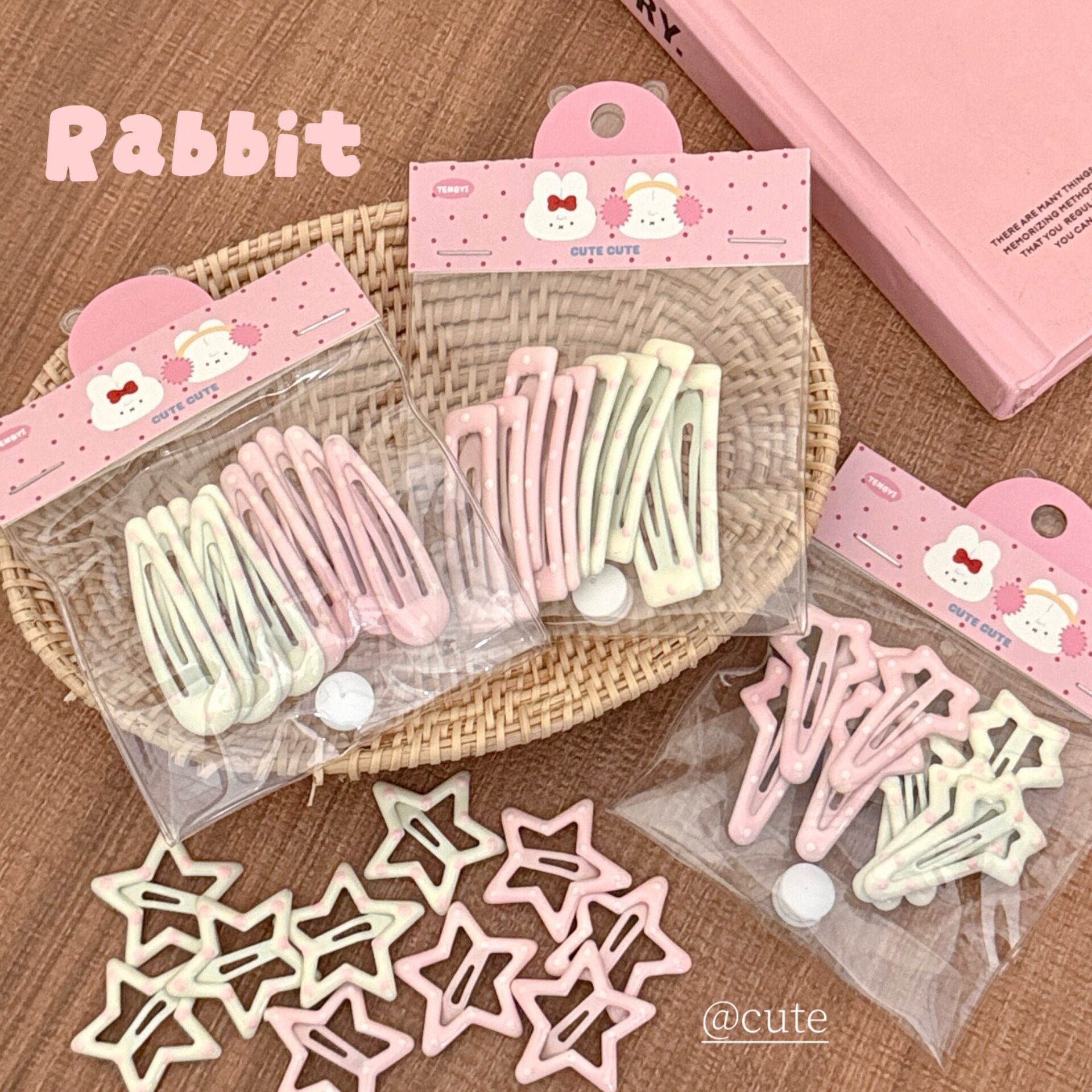 腾亿优品工厂价粉色系少女发饰