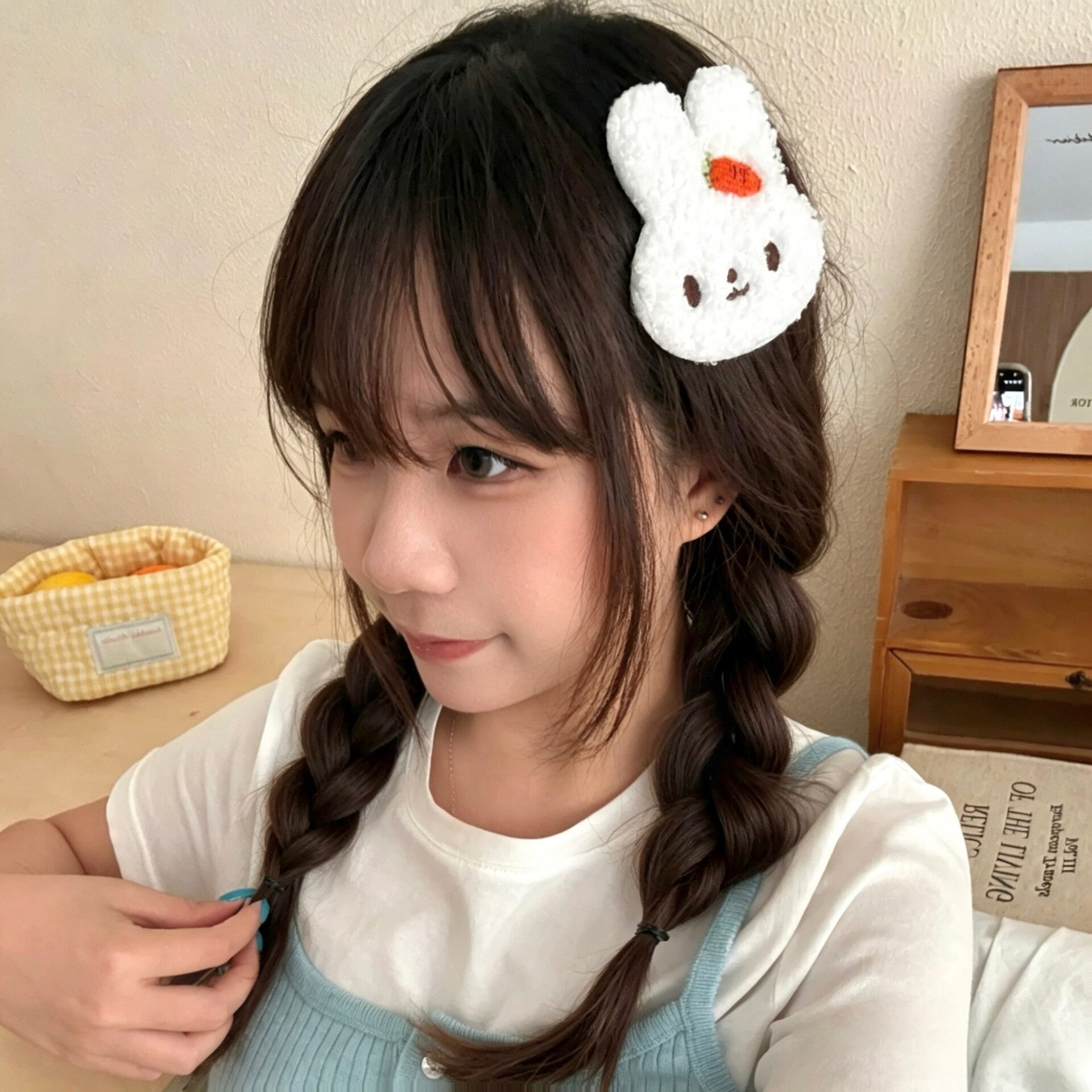 腾亿优品毛绒卡通甜美胡萝发饰