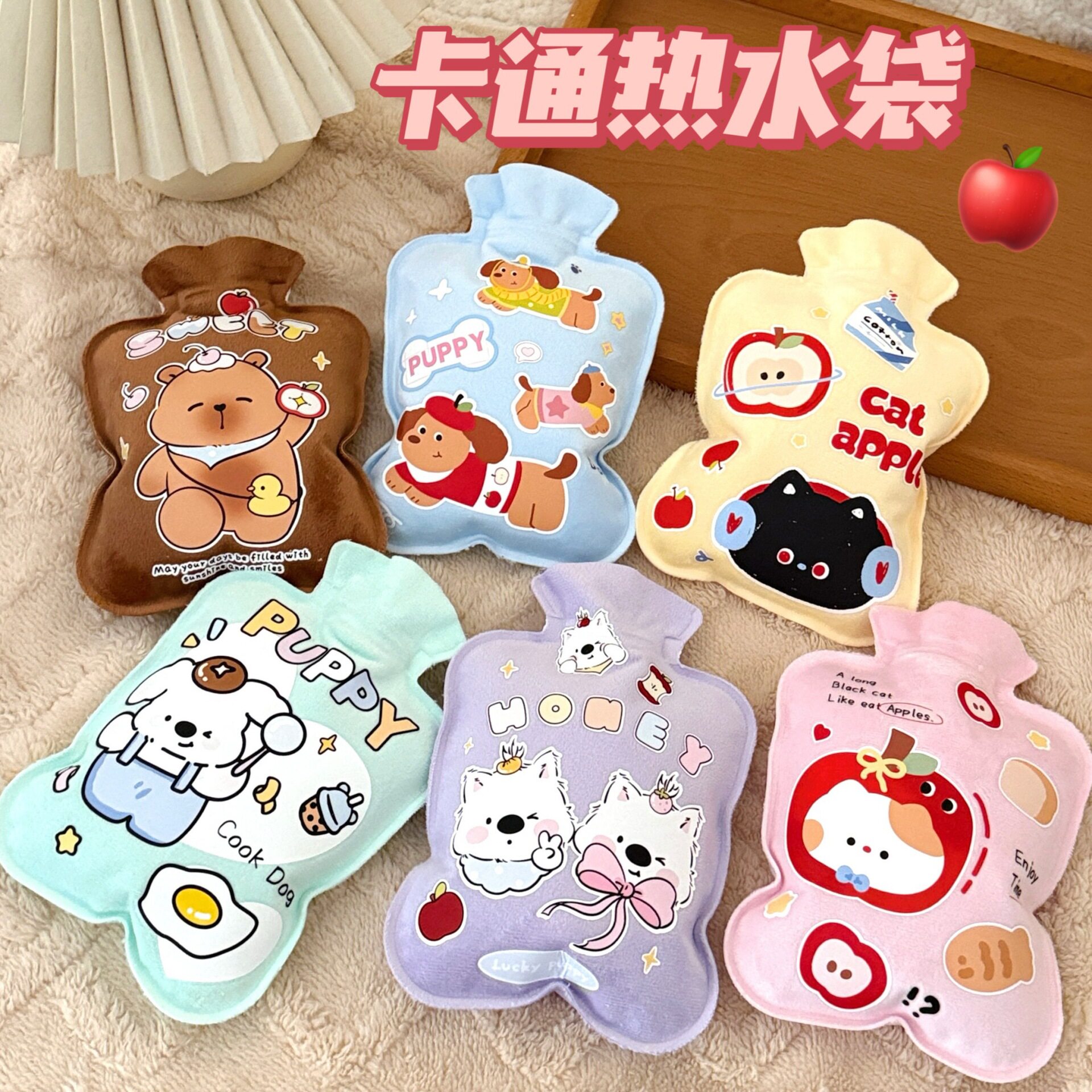 爱暖手宝便携冬季学生暖手袋加厚