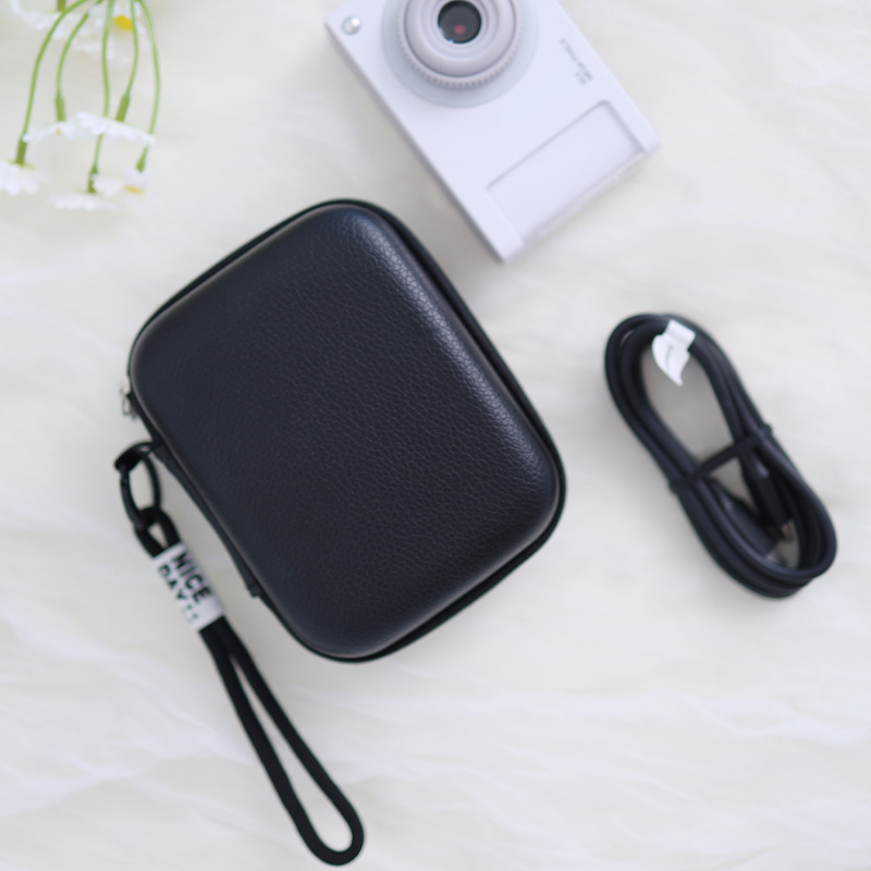 马卡龙色系便携CCD相机包