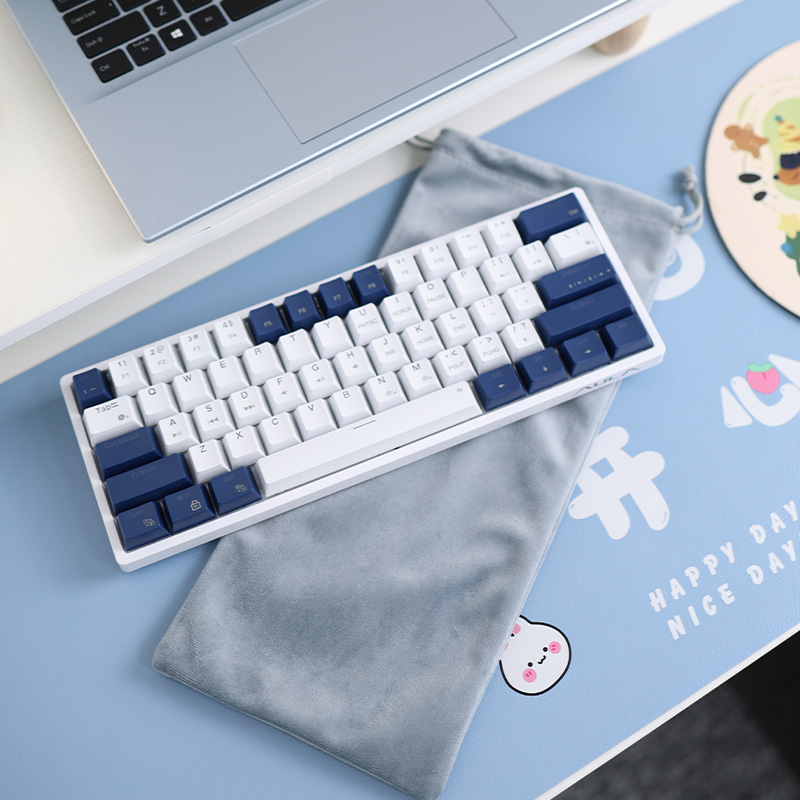 键盘收纳袋轻便简约毛绒布袋