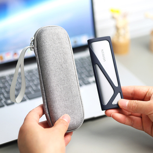 适用于绿联M2硬盘保护套移动硬盘收纳盒硬壳内部海绵加厚缓冲防震抗压硬壳防摔便携通勤小巧耐磨收纳包