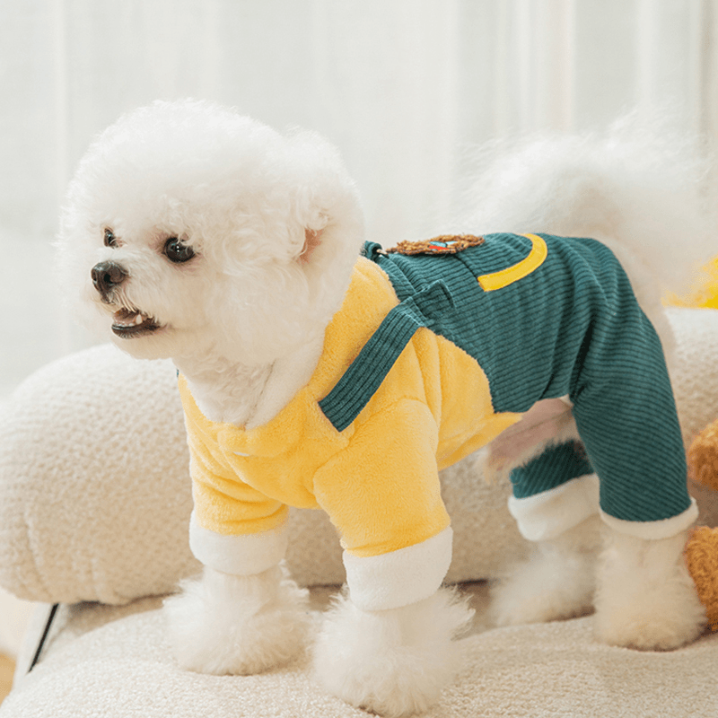 可爱狗狗衣服秋冬装泰迪比熊博美