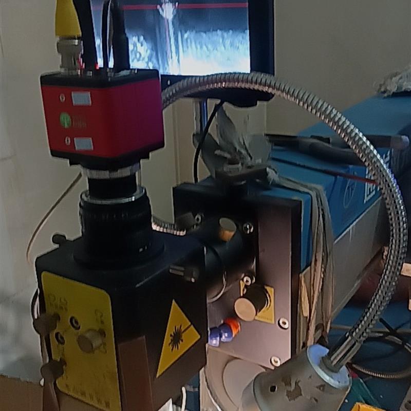 振镜监控系统高清工业相机75mm镜头10米15米bnc线十字高清监视器