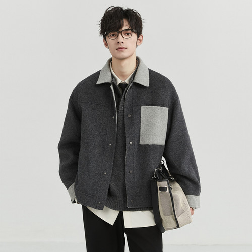 伯爵卓尔男士冬季全羊毛外套