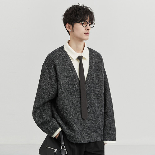 伯爵卓尔秋季POLO领假两件卫衣