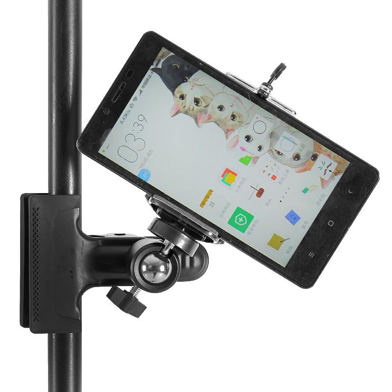 云台大力夹通用米家2K萤石C6CN摄像头固定夹免打孔多功能TP监控架