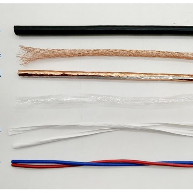 Rvvp2 3 4 568芯X0.3 0.5 0.75 1 1.5 2.5方形屏蔽信号控制线