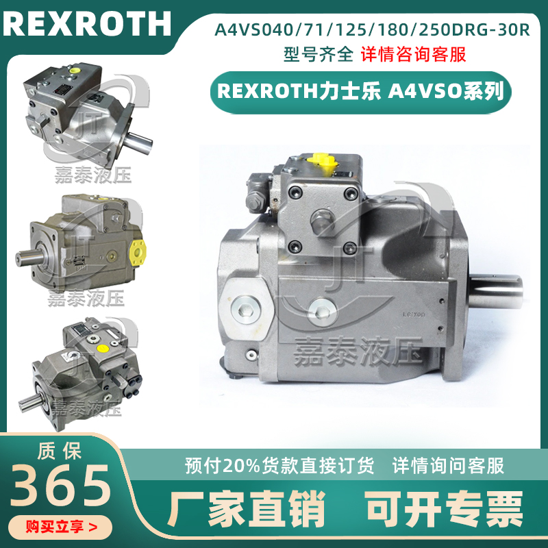 Rexroth力士乐A4VSO40柱塞泵