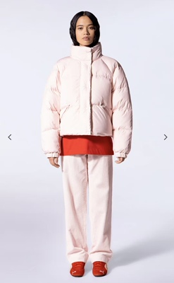 韩国原单Gertrude25秋冬新款时尚百搭宽松显瘦羽绒服女面包服外套