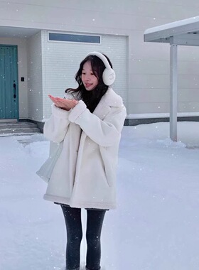 （小残次no退换）韩国原单东大门26冬新款时尚百搭宽松显瘦外套女