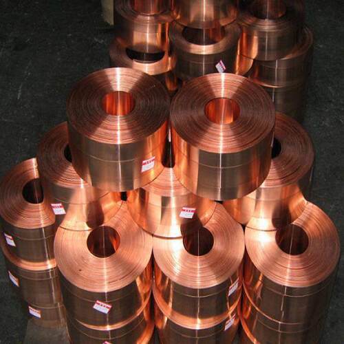 T2紫铜带半硬软态紫铜箔0.01-2MM厚 红铜带扁条-激光切割形状定制