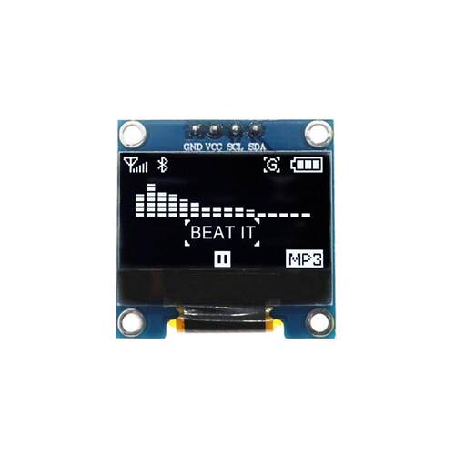 0.96寸oled屏12864液晶显示屏模块ssd1306串口并口i2c接口4针模组