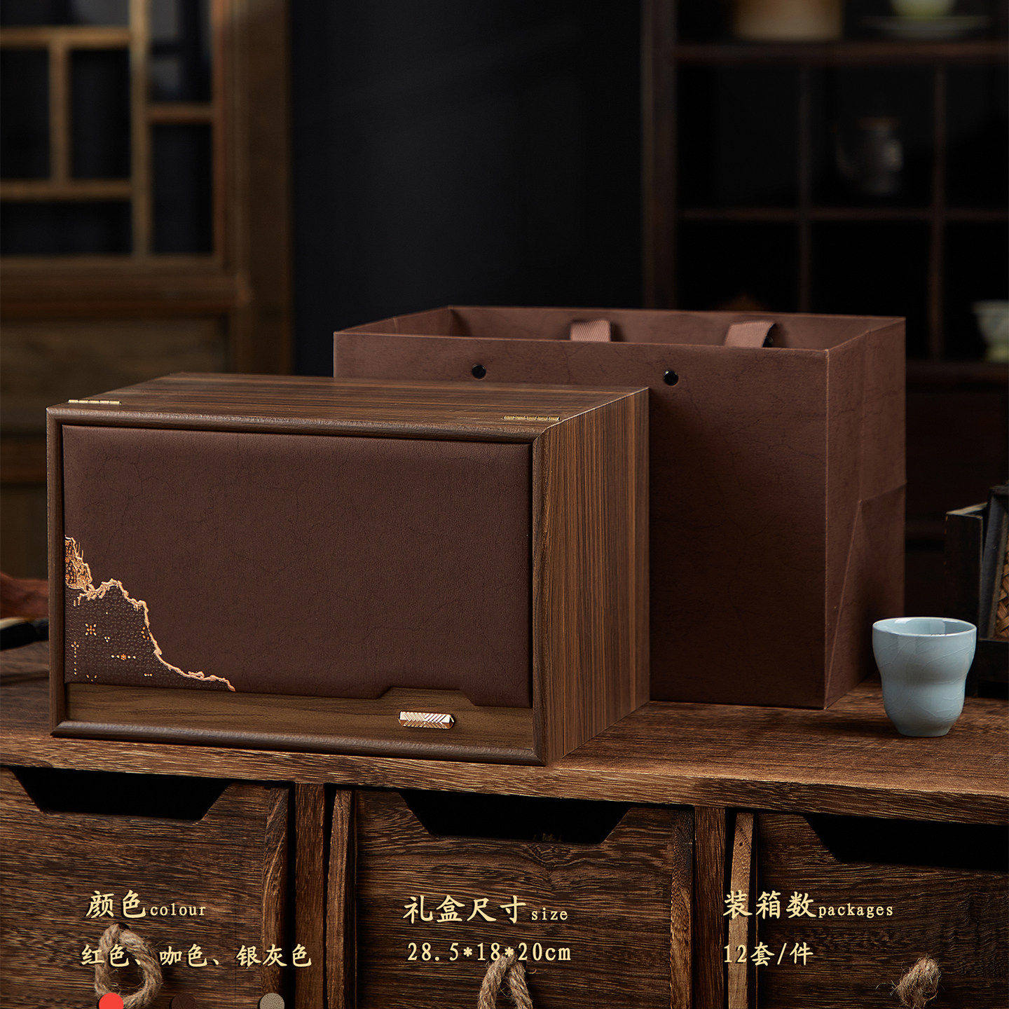 高档普洱福鼎白茶散茶包装盒空礼盒普洱茶寿眉贡眉散茶桶包装盒,包装,茶叶包装,淘宝优惠券,粉丝福利购,淘宝优惠卷