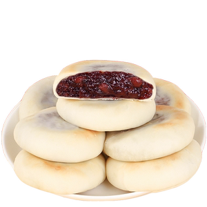 血糯米红豆山药饼桑葚紫米饼无糖精营养早餐代餐面包休闲零食糕点