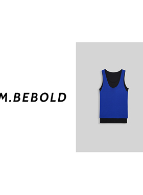 【妙姐精选】橘夏 设计感假两件吊带背心LJL25899