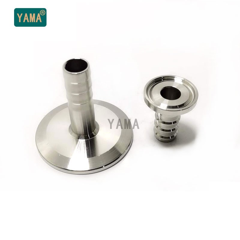 3A槽25.4卡盘快装宝塔软管接头304不锈钢316卫生级国内槽皮管接头