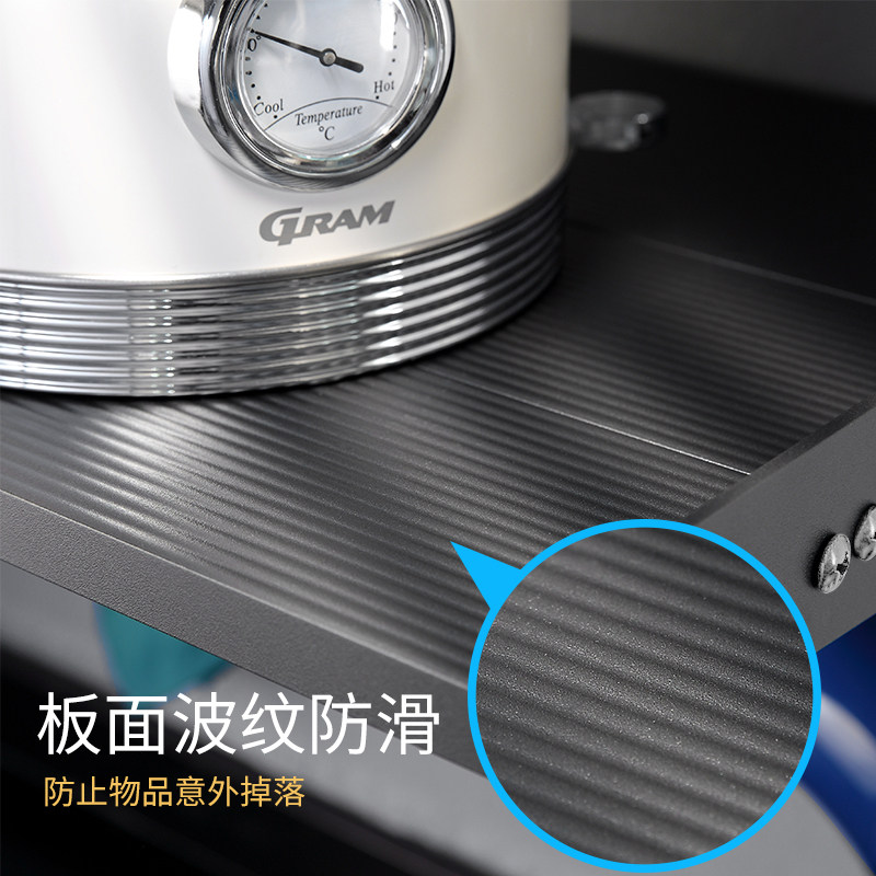 微波炉置物架太空铝挂架厨房壁挂式架子免打孔放烤箱墙上支架图片