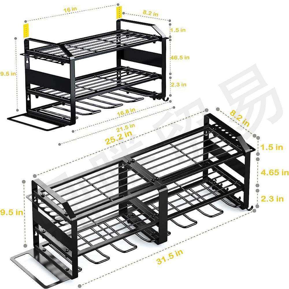 收纳架车库工具架壁挂式电动热卖架电钻挂墙置物架三层,电子元器件市场,其它元器件,淘宝优惠券,粉丝福利购,淘宝优惠卷