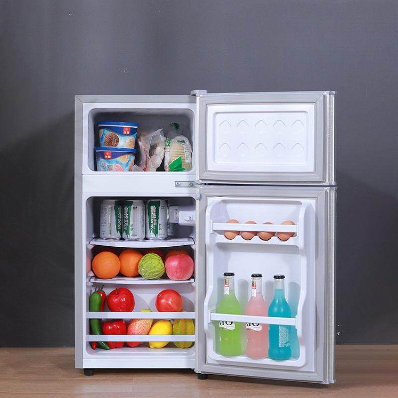 冰箱家用双门小型二人迷你冰柜冷冻冷藏宿舍租房节能