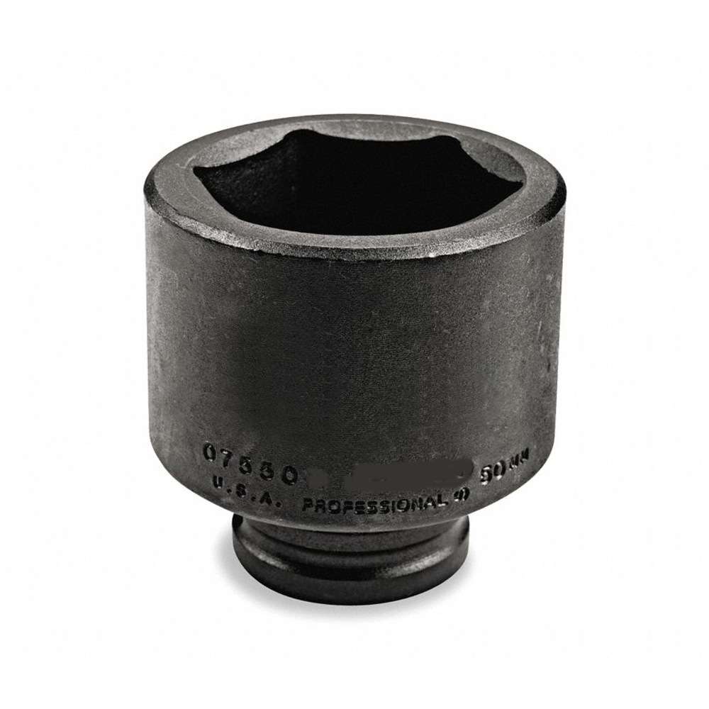 1寸方口 25mm系列英制六角冲击套筒 尺寸3/4寸 J10012