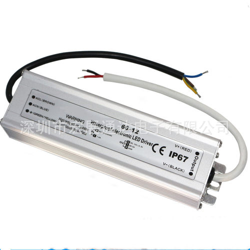 供应12v60w防水电源 12v5A室外洗墙灯水景灯 led电源