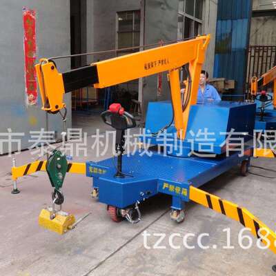 供应FDC系列自行走吊车全自动配重式吊车电动旋转液压吊车