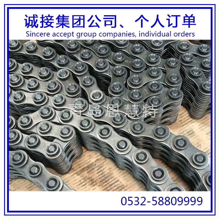 东华工业流水线链条12A-1 06A-2 20A-2平顶链板输送链条
