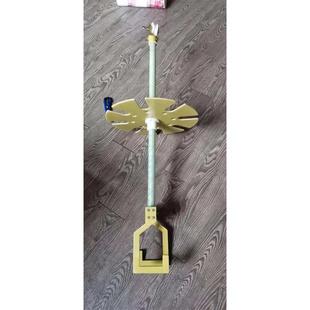 地电位带电作业杆上工具放置架底部有绝缘滑轮方便吊取