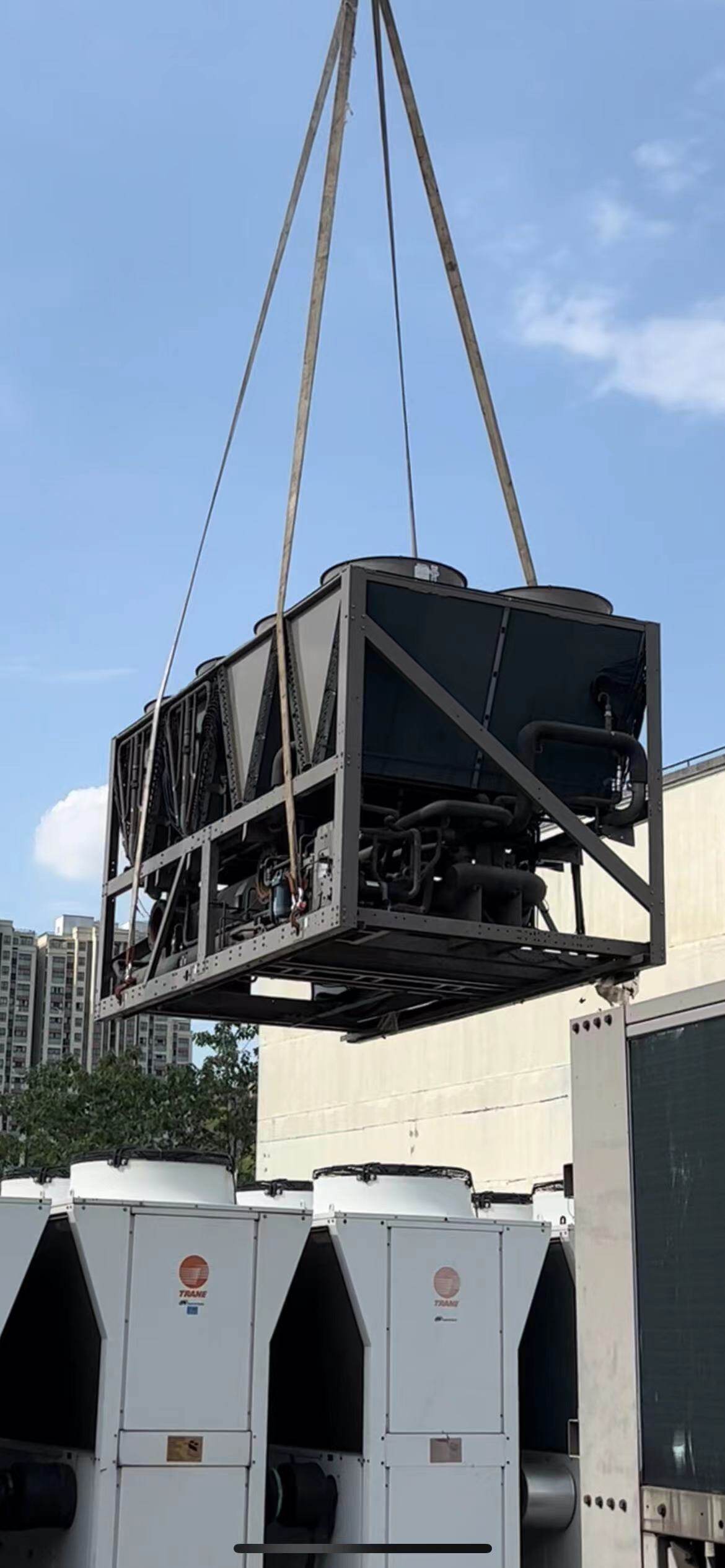 约克螺杆热泵机组制冷量516/471kw机组质保1年可出租与销售