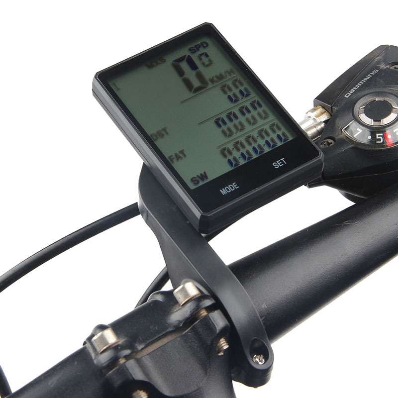 自行车码表防水里程表 英文骑行码表 无线码表 自行车配件