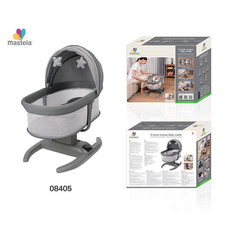mastela摇椅婴儿电动智能摇摇椅可坐可躺新生儿摇篮宝宝床婴儿床
