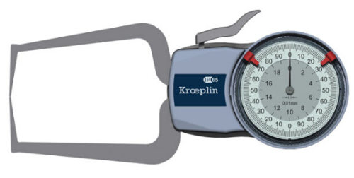 德国货源kroeplin指针外径卡规D220S