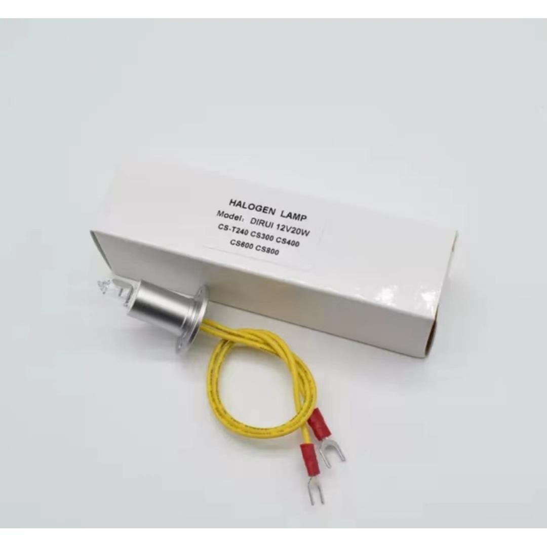 DIRUI迪瑞12V20W生化分析仪光源CS-T240CS300CS400CS600CS800