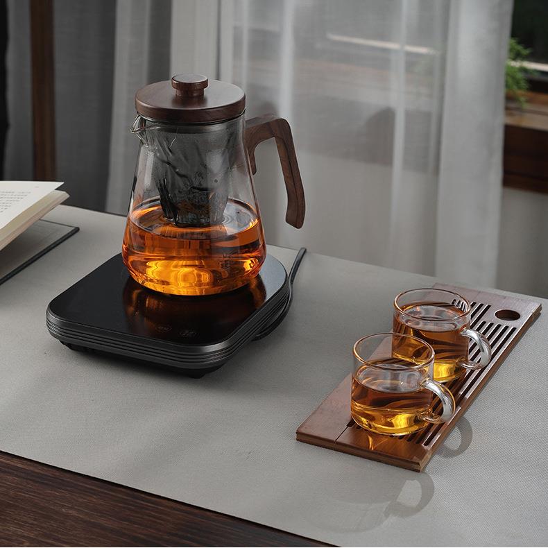 电陶炉煮茶器静音家用小型迷你多功能电磁炉茶具玻璃烧水壶茶炉