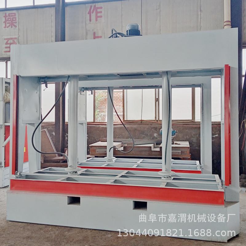 南阳冷压机家具橱柜木门全自动冷压机大型木工机械全套设备