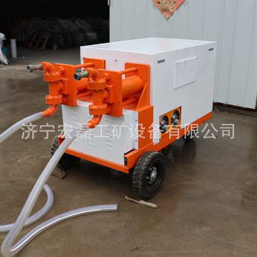 WYB双缸注浆机隧道护坡灰浆灌浆机地基加固水泥水玻璃双液注浆泵