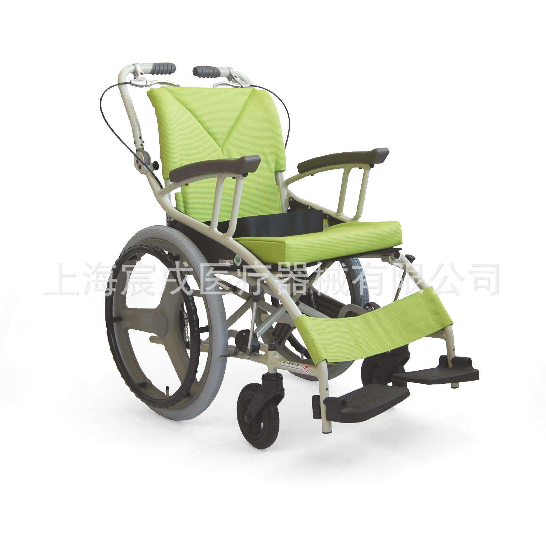 河村护理型三用轮椅折叠老年人便携式三用途拆卸小型代步手推轮椅