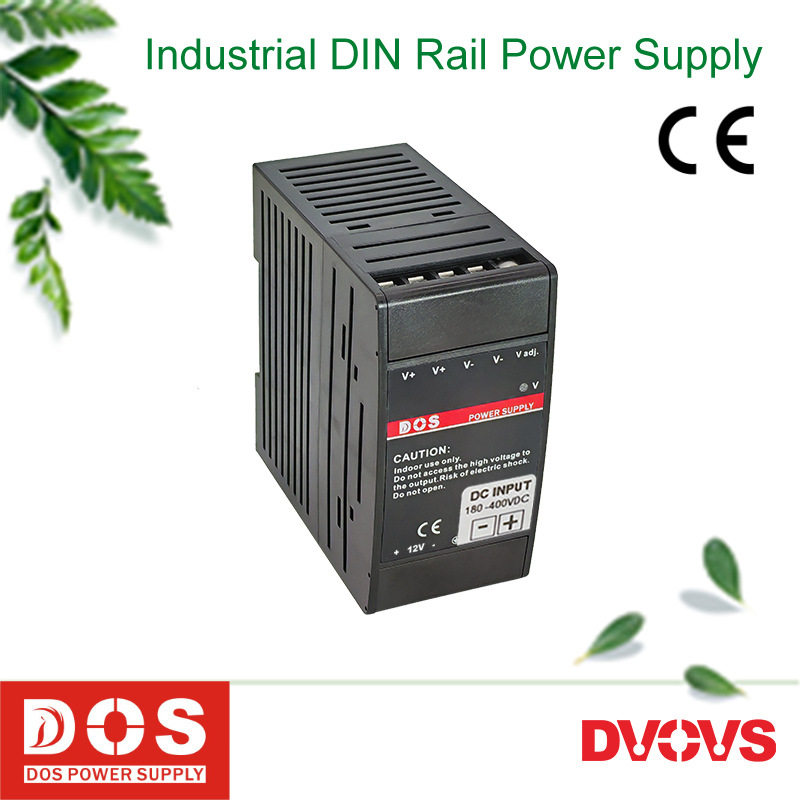 直流380V输入100W导轨开关电源两路输出12V2A和24V3A可选电压数显