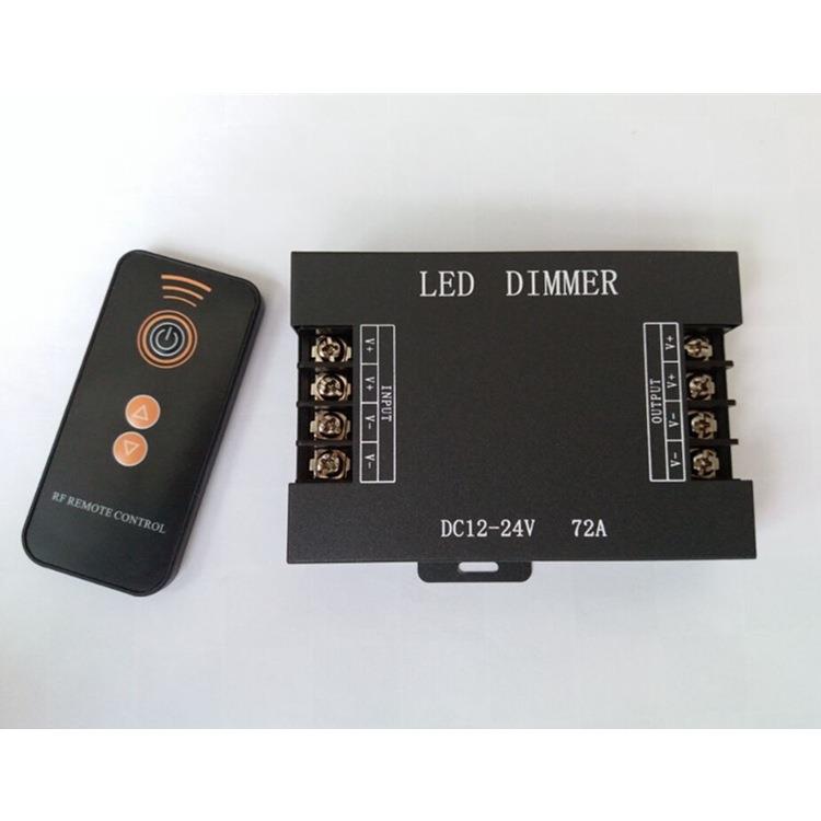 LED呼吸渐亮渐灭调光器12V穿孔灯门牌广告字展柜调光开关24V72A