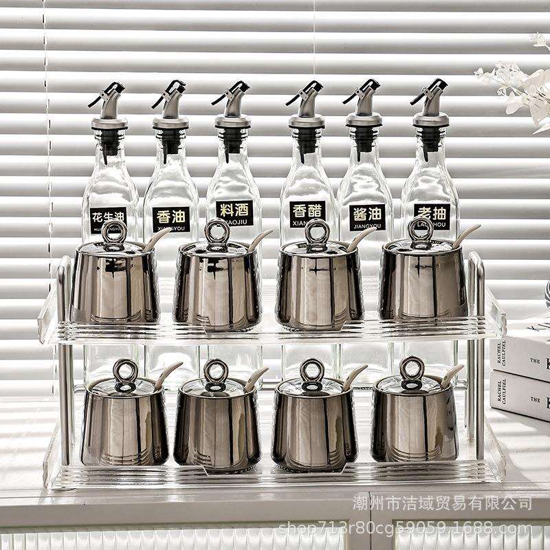 调料罐套装组合调料瓶调料盒家用厨房盐味精佐料罐油壶调味盒