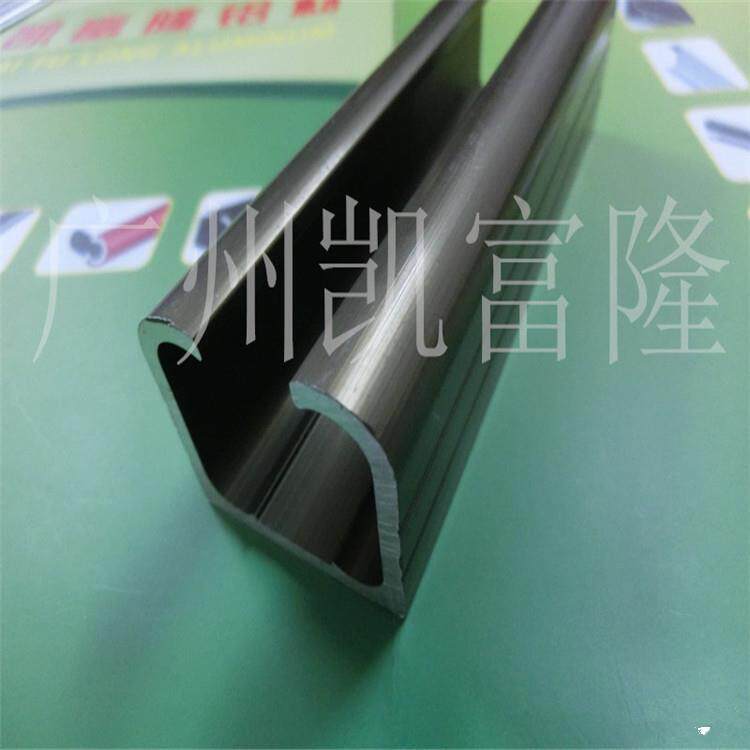 香槟铝移门吊槽木门推拉门圆吊轨直线吊滑吊轮轨道铝型材U形轨
