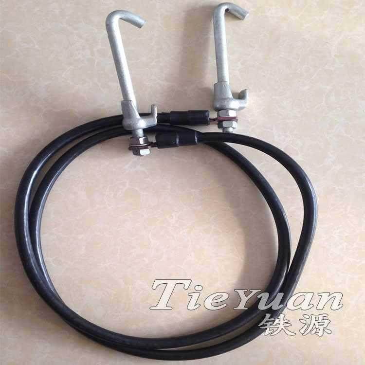 铁路钢轨回流线70平方毫米铜线缆铁路专用短路铜线铁路信号器材