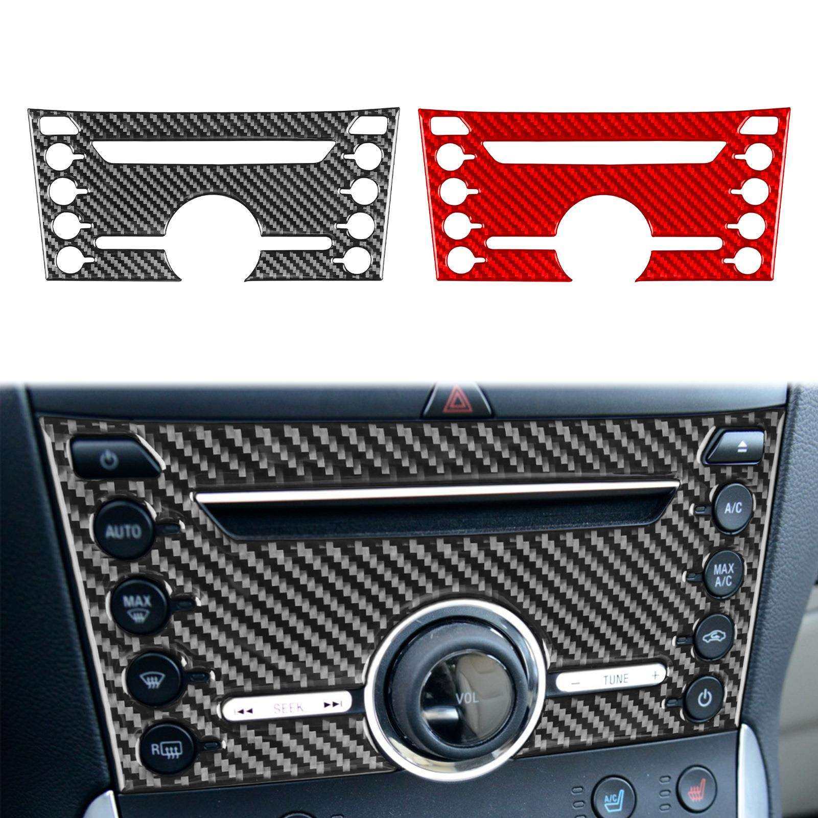 适用于福特锐界15-19款碳纤维CD框高配板饰贴汽车内饰改装配饰