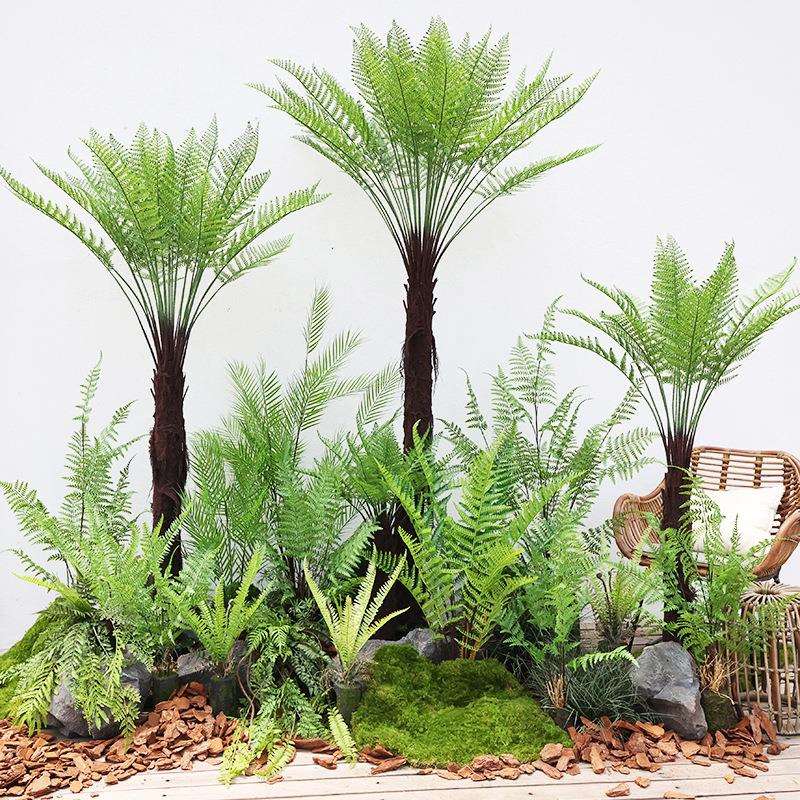 仿真植物大型新西兰银蕨热带仿真树景观商场橱窗落地装饰绿植造景