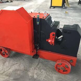 新款钢筋切断机圆钢扁钢角铁剪截断机螺纹钢断料机剪切机断筋机