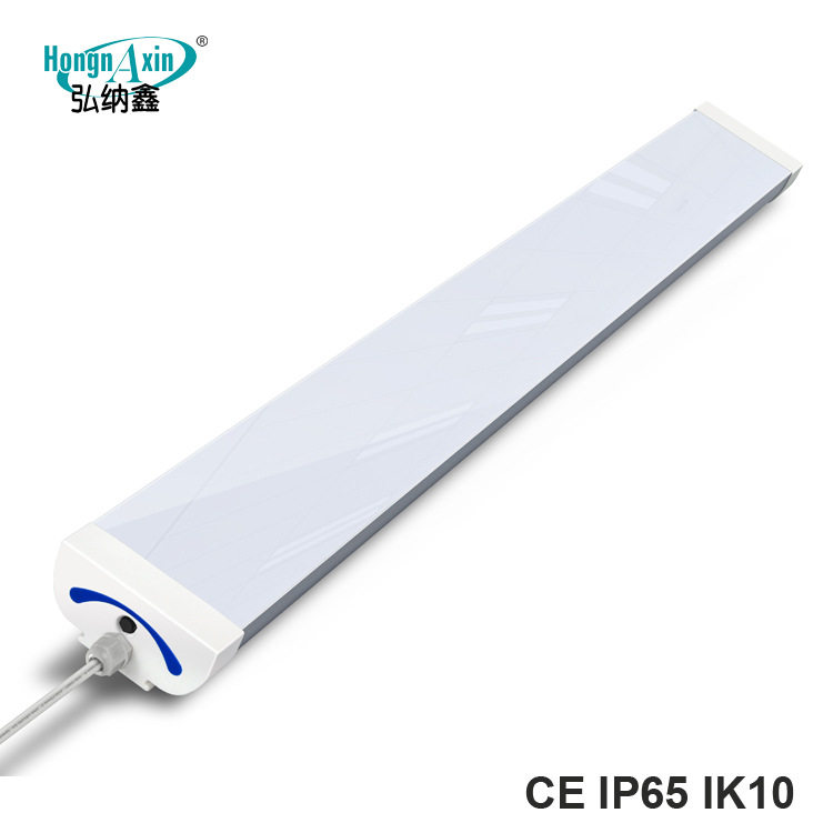 100W1.2米防眩三防灯条形工矿灯可选角度体育馆隧道照明