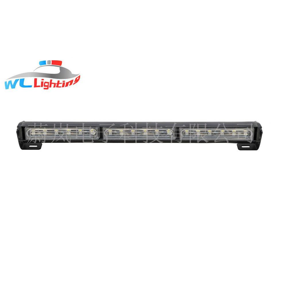 直销18LED爆闪灯6灯3节长杠灯中网频闪灯棍子灯杠子灯