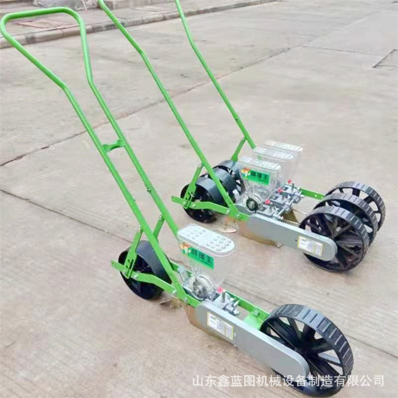 加厚小型蔬菜精播机小颗粒芝麻谷子播种机茴香大葱育苗勺式点播机