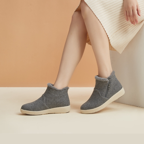 日系女鞋轻便防滑保暖